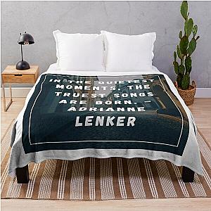 Adrianne lenker quote Throw Blanket