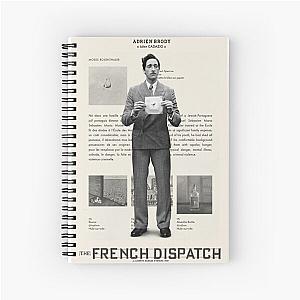  Adrien Brody Spiral Notebook