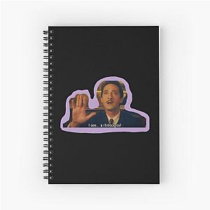 adrien brody midnight in paris salvador dali 	 Scoop 		 Spiral Notebook