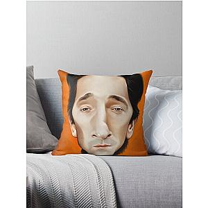 Adrien Brody caricature Throw Pillow