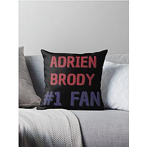 Adrien Brody - 1 Fan Throw Pillow