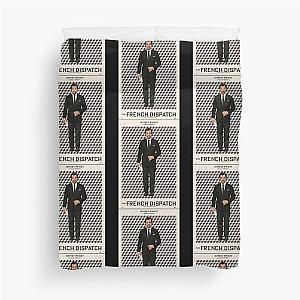 The French Dispatch (Wes Anderson) Timothée Chalamet, Adrien Brody, Jeffrey Right Duvet Cover