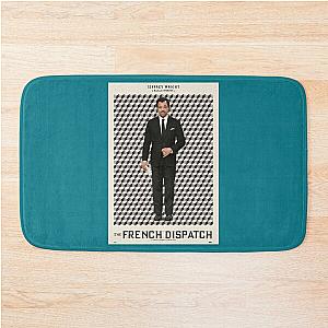 The French Dispatch (Wes Anderson) Timothée Chalamet, Adrien Brody, Jeffrey Right Bath Mat