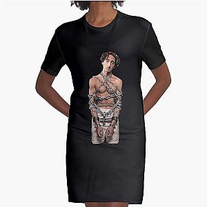 Adrien Brody In chain In Houdini Movie, Poster, T-shirt, hoodies. Graphic T-Shirt Dress