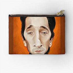 Adrien Brody caricature Zipper Pouch