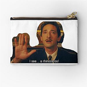 adrien brody midnight in paris salvador dali Zipper Pouch