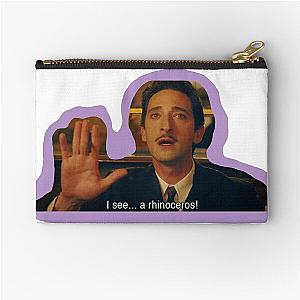 adrien brody midnight in paris salvador dali Zipper Pouch