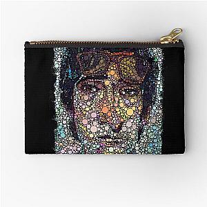 Portrait of the actor - Adrien Brody - ORIGINAL CREATIVE DESIGN by Vart  Zipper Pouch