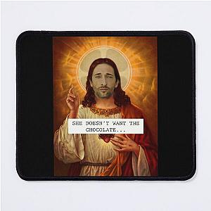 Jesus Adrien Brody Christ - Saintly Celeb Mouse Pad