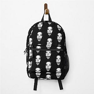 Adrien Brody Black -amp- White Portrait (Linocut) Backpack