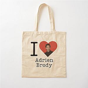 I love Adrien Brody Cotton Tote Bag