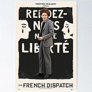 The French Dispatch (Wes Anderson) Timothée Chalamet, Adrien Brody, Tilda Swinton Poster