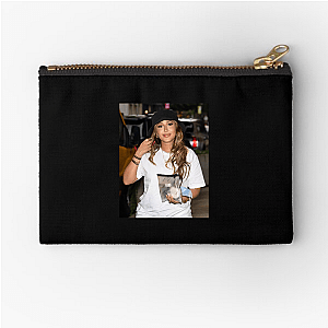 Team Adrienne Bailon-Houghton Since '03 Adrienne Eliza Bailon Houghton Zipper Pouches
