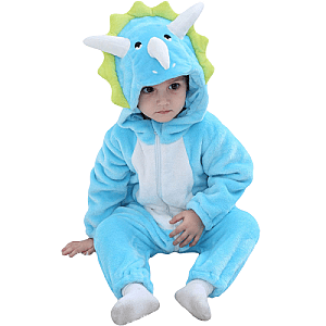 Onesie Animal Triceratops