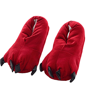 Red Paw Slipper