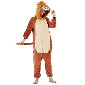 Onesie Animal Adult Lion