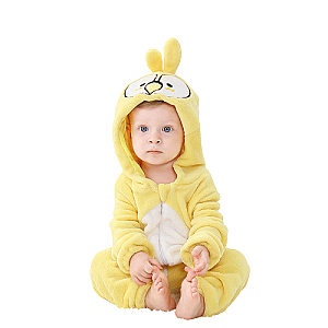 Onesie Animal Yellow Parrot