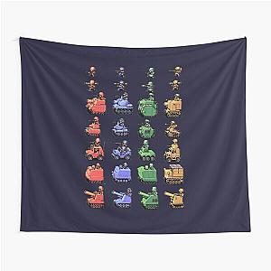 Advance Wars Unit sheet Tapestry