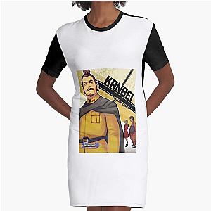 Advance Wars - Kanbei CO Portrait Graphic T-Shirt Dress