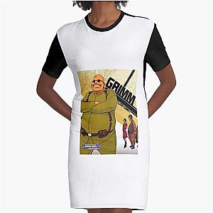 Advance Wars - Grimm CO Portrait Graphic T-Shirt Dress