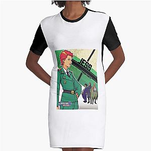 Advance Wars - Jess CO Portrait Graphic T-Shirt Dress