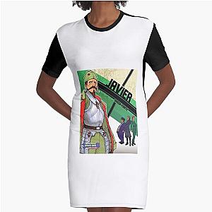 Advance Wars - Javier CO Portrait Graphic T-Shirt Dress