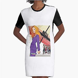 Advance Wars - Nell CO Portrait Graphic T-Shirt Dress