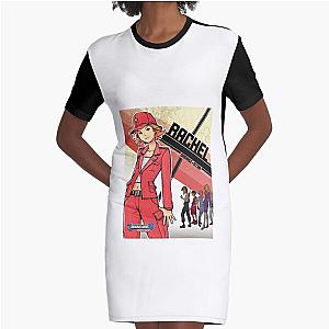 Advance Wars - Rachel CO Portrait Graphic T-Shirt Dress