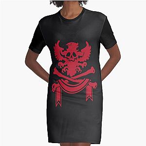 WaylonFinn Deathskull Logo From Advance Wars Essential T-Shirt Graphic T-Shirt Dress