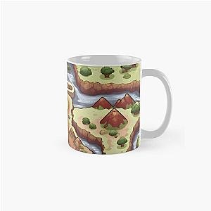 Game map with varied terrain, style of Advance Wars Classic Mug