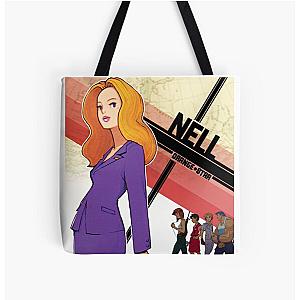 Advance Wars - Nell CO Portrait All Over Print Tote Bag