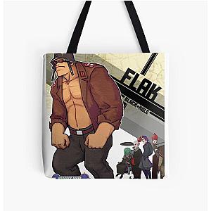 Advance Wars - Flak CO Portrait All Over Print Tote Bag