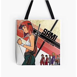 Advance Wars - Sami CO Portrait All Over Print Tote Bag