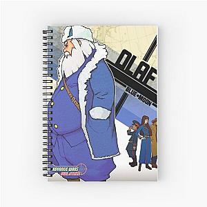 Advance Wars - Olaf CO Portrait Spiral Notebook