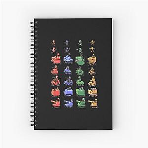 Advance Wars Unit sheet Spiral Notebook