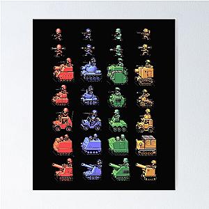 Advance Wars Unit sheet Poster