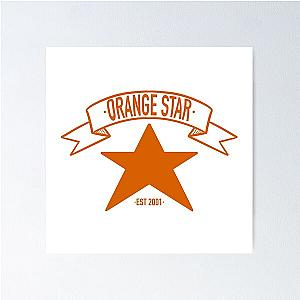 Advance Wars Orange Star Logo Poster