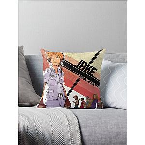 Advance Wars - Jake CO Portrait Throw Pillow