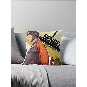 Advance Wars - Sensei CO Portrait Throw Pillow