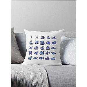 Advance Wars Blue Moon Units Throw Pillow