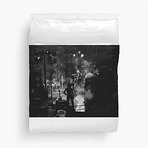 Behind stage aerosmith Duvet Cover