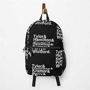 Aerosmith Band Members Typography Backpack