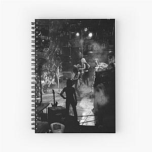 Behind stage aerosmith Spiral Notebook