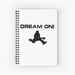 Dream on, Rock Music, Aerosmith Spiral Notebook