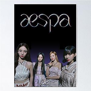 Aespa K-Pop Band Poster