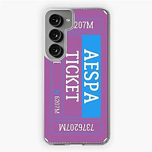 Aespa Ticket Samsung Galaxy Soft Case