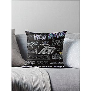 AESPA (logos) Throw Pillow