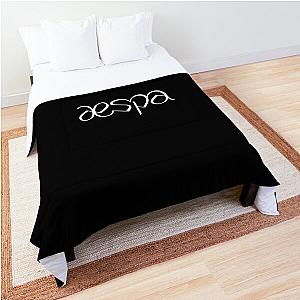 Aespa KPop HD Logo Comforter