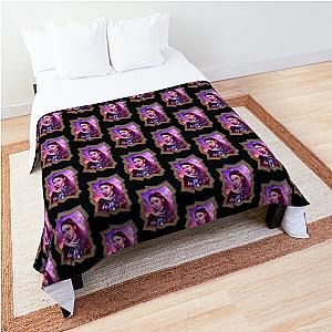 Yoo Jimin aespa karina Korean Kpop Retro Color Oil Paint Design Comforter