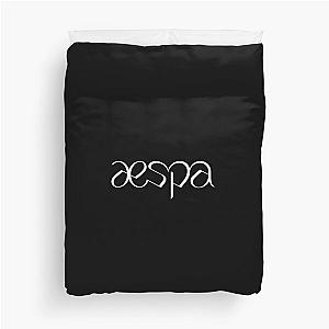 Aespa KPop HD Logo Duvet Cover